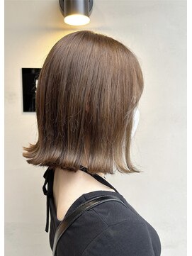 ドゥアンリッシュ(Deux,unleash) 切りっぱなし外ハネBOB