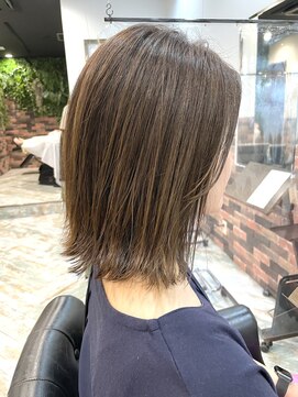 リュンヌ 門前仲町(lune) 20代30代40代大人可愛い/アッシュオリーブベージュ/縮毛矯正