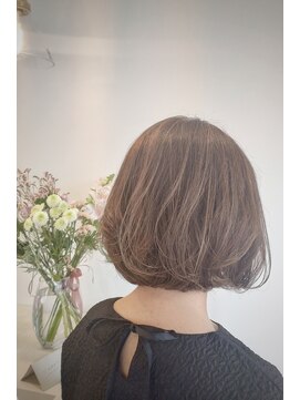 アン(un) 大人ボブ.ハイライト