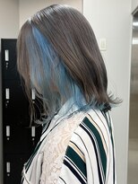 ベレーザ 渋谷(BELEZA)&nbsp;4575ニュアンスカラーブルーグレージュグラデーションカラー