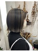 2023 切りっぱなし×ハイライトデザイン