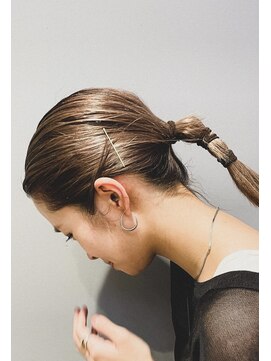 キーゴ 博多(KY-GO.) ミルクティーブラウン/アレンジ   milktea brown/hair arrange