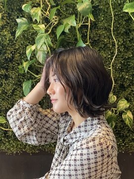 ラグーンヘアー(Lagoon hair) ゆるパーマ♪ボブ