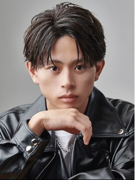 オーシャントーキョー 渋谷神南(OCEAN TOKYO) 韓国マッシュコンマバングツーブロックセンターパートコンマヘア