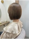 ストレートボブ/ベージュ