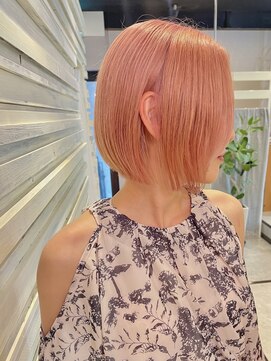 エール(a:le) ペールピンク ミニボブ