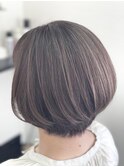 白髪ぼかしハイライト