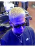 Men’s cut＋シェービング＋ブリーチカラー