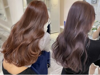 グローブス オモハラ(THE GLOBES OMOHARA)の写真/ホリスティックカラーで髪を傷ませずに透明感のある色味を実現♪