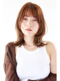 [河原塚七海]顔周りレイヤーで差がつくナチュラルミディアム