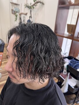 スウェル 津田沼店(Swell) 波巻きスパイラルパーマ[津田沼駅/Men's/メンズカット/パーマ]
