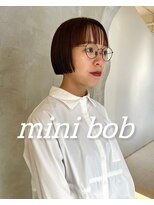 ニコ トウキョウ ヨコハマ(nico)&nbsp;ミニボブ/切りっぱなし/ボブ/縮毛矯正/タッセルボブ