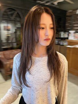 ノラ ヘアーサロン(NORA HAIR SALON) 【akane】レイヤーカットハッシュカット韓国ヘア顔周りカット