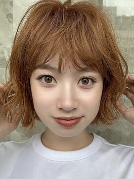 サンド 池袋 2nd(sand) #池袋#パーマスタイル#ミディアムレイヤーパーマ #ボブパーマ