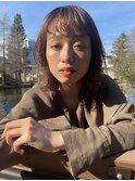 顔まわりレイヤーのボブ