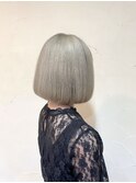 圧倒的透明感シルバーグレージュ×韓国風タンバルモリ