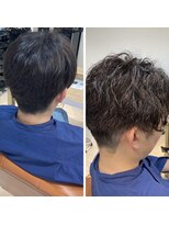 スープル オザキヤマ(SOUPLE.ozakiyama)&nbsp;メンズパーマ