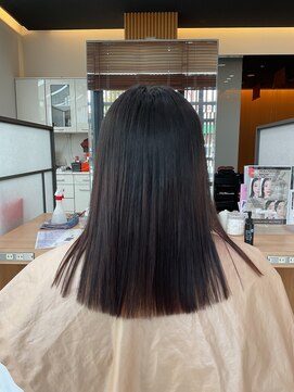 ヘアースタジオ ピース(Hair Studio PEACE) ワンレンスタイル