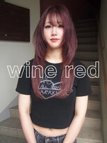 コレットヘアー ザモリオカ(Colette HAIR the MORIOKA)&nbsp;-kanna-秋のこっくりワインレッド♪