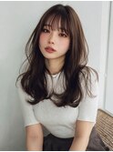 くびれヘア/ロングレイヤー/ハイライト/さいたま新都心