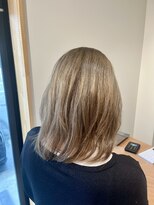 タイムイズマミー(Time is mummy)&nbsp;ダブルカラー　×  くすみベージュ