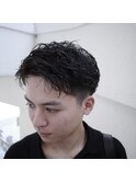 ピンパーマショート