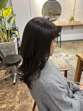 【江幡担当】白髪染めとは思えない透明感グレージュ