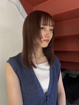 プロス(Pros) 表参道/ブリーチなし／レイヤーカット/ヘアセット