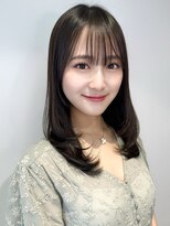 ユーフォリア 銀座本店(Euphoria)&nbsp;山村/ストカールロブ/縮毛矯正/ミディアムレイヤー/髪質改善銀座