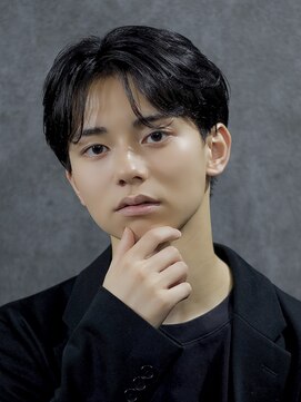 アウル 心斎橋(owl) センターパート×ニュアンスパーマ×フェザーパーマ×大人men's