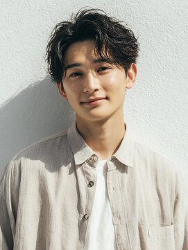 フェノメノン 栄店(PHENOMENON) メンズパーマ/ショート/センターパート