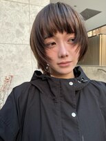 ルノ(RUNO)&nbsp;ショート・ボブレイヤー/レイヤーカット/顔周りレイヤー/20代