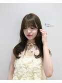 韓国スタイル/透明感カラー/レイヤー/熊本/上通り/並木坂/sae