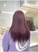 ピンクラベンダー　ハイレイヤー　ダブルカラー