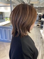 シェノン 赤羽店(CHAINON)&nbsp;くびれミディアムボブオイルだけで仕上がる簡単スタイリング