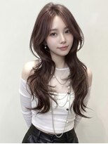 アース 豊橋店(HAIR&MAKE EARTH)&nbsp;ハッシュカットで叶う柔らか質感ブラウン