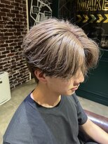 ライド ヘアー(RIDE HAIR) センターパートミルクティー