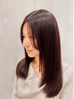 ココモ ユーティリティ(COCOMO utility) 大人ツヤ感ストレート×カシスブラウン