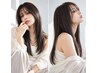 【朝が楽】ナチュラル艶ストレート＋カット＋3stepTR ￥10900　