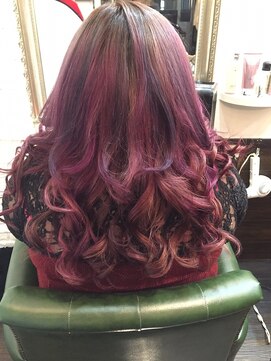 グラス 春吉1号店(glass) ネイビー×パープル