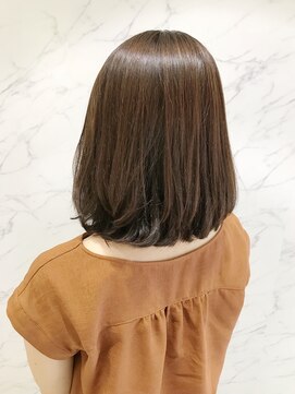 パティオン(PATIONN) ストカールでワンカール大人前下がりミディアム