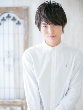 モッズヘア メン 南越谷南口店(mod's hair men) 厚めバングが新鮮!黒髪爽やかマッシュd