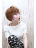 あご上 ショート ショートボブ