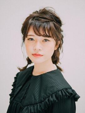 美容室ソラ 小岩店(sora) ルーズなねじり編み込みツインテール【小岩】