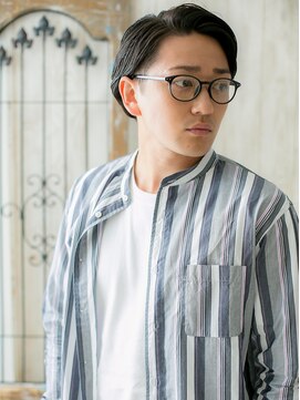 メンズヘア ビーセカンド 草加店(MENS HAIR B-2) トレンド!七三セミウェットショートC(草加)(メンズカット)