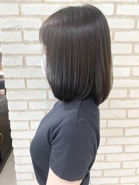 アンド ストーリーズ(&STORIES) ボブ/デザインカラー/ローライト/髪質改善/縮毛矯正