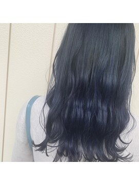 ヘアーサロン リアン 鴻巣店(hair salon Rien) ネイビーブルー☆