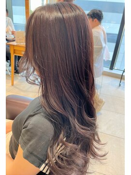 ビーハイブ 一番町店 アヴェダ(BEHIVE) AVEDAカラー×マロンブラウン×オーガニックカラー