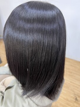 やまぐち理美容室 ストレートヘア