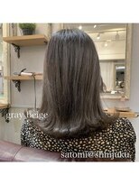 ワット 原宿店(W)&nbsp;【W-ワット-原宿店】暗髪透明感カラーダークグレージュ！